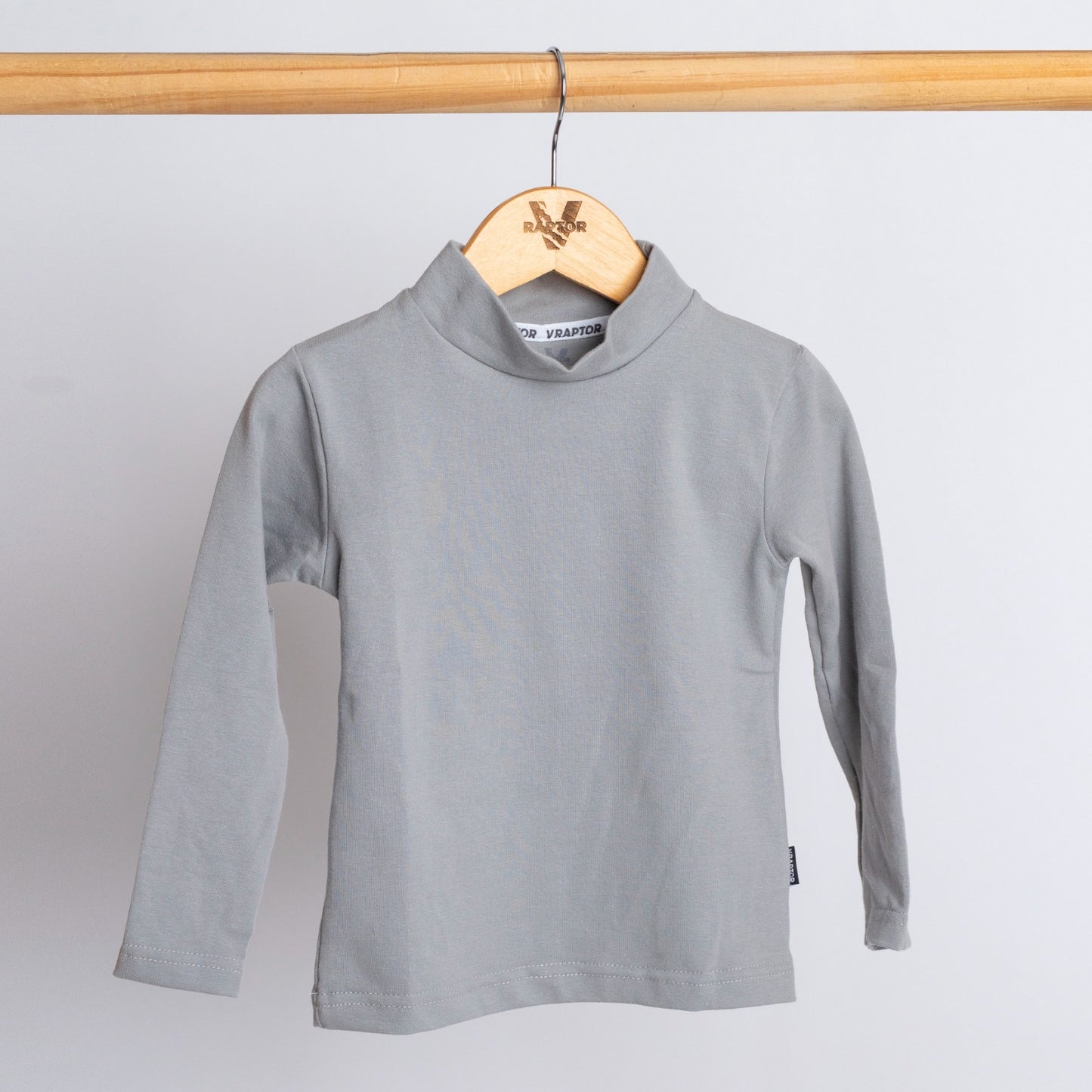 Poleras de algodón gris