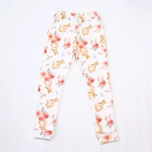 Conjunto manga larga bunny rosa