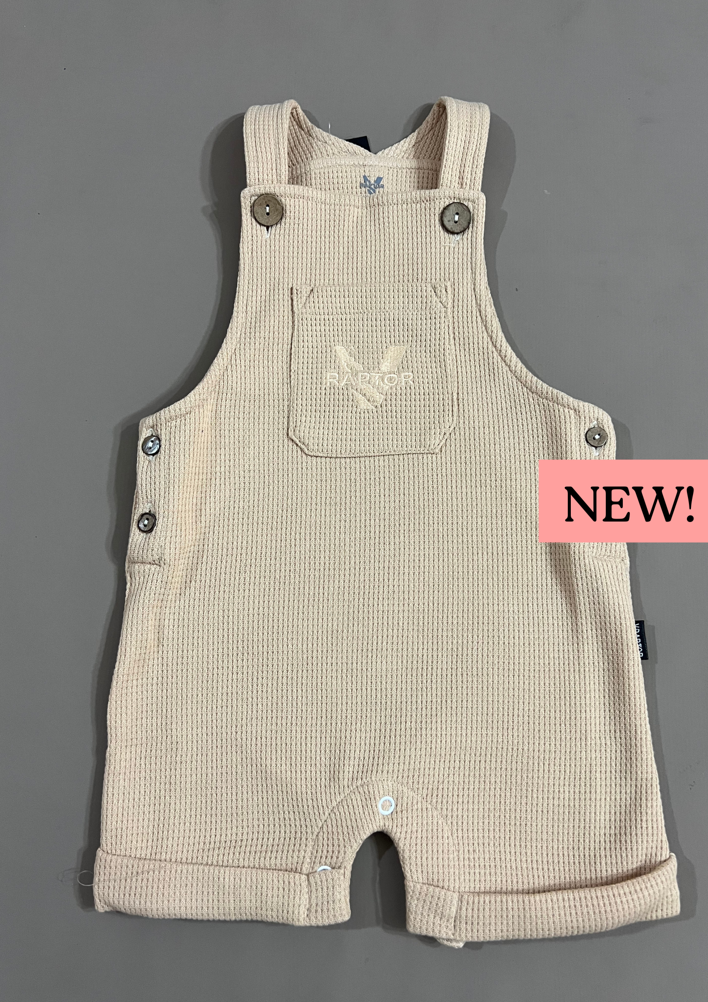 jardineros baby beige