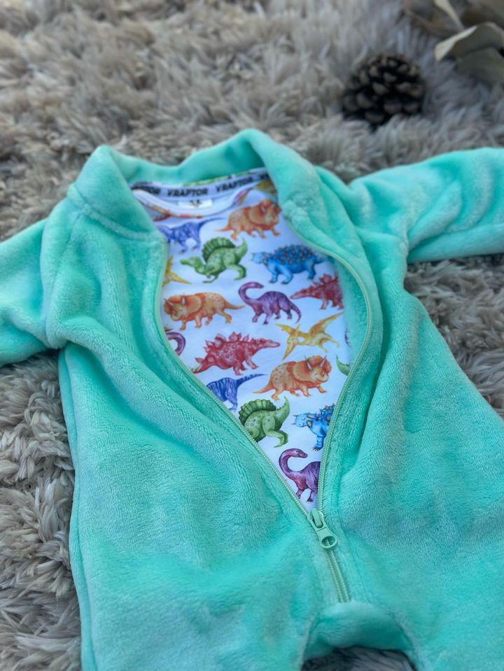 Osito polar soft verde agua