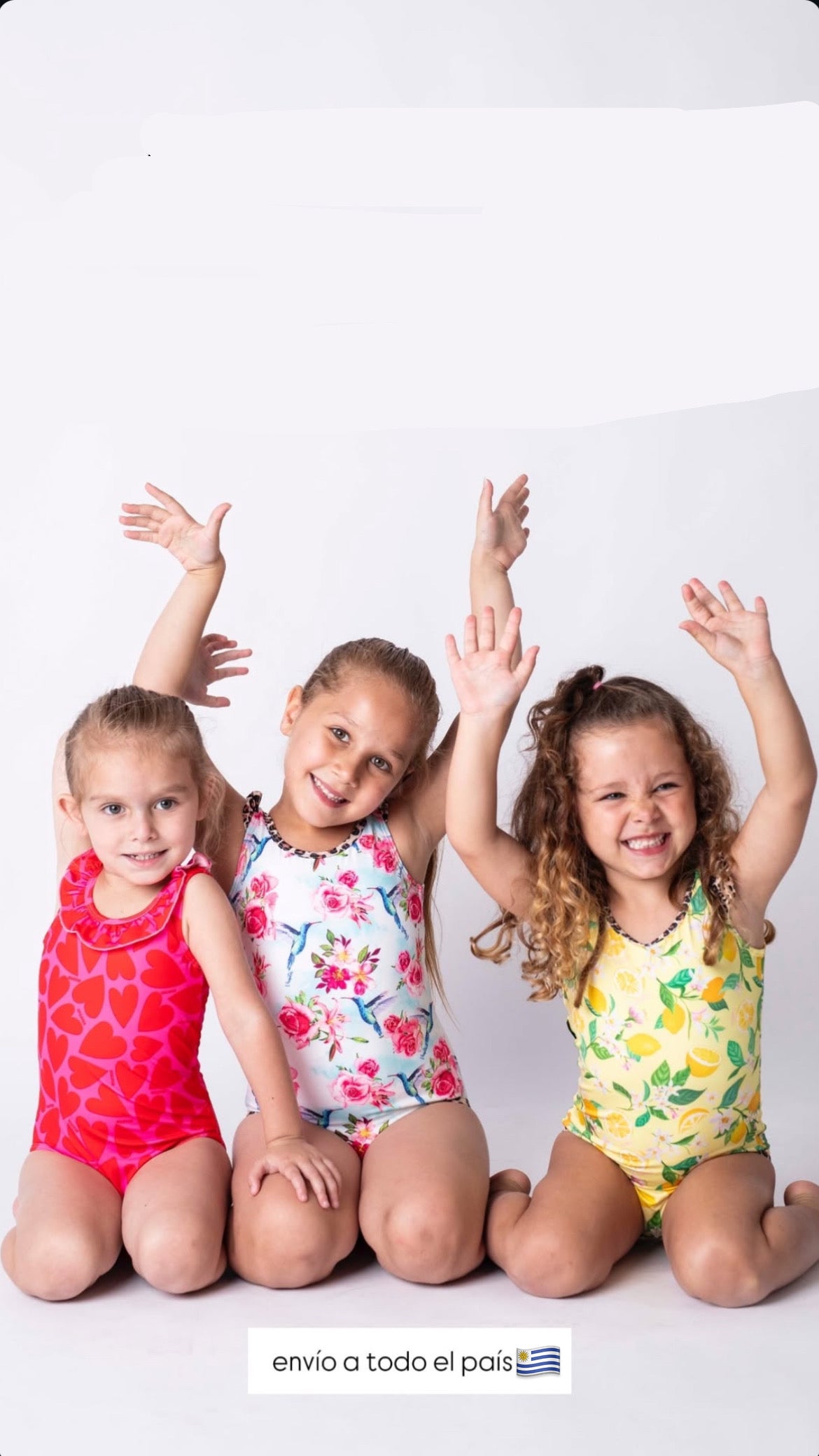 Conjunto malla niña Uv+50 colibri