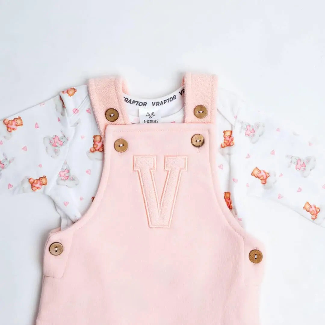 Jardinero rústico rosado