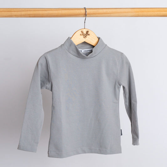 Poleras de algodón gris