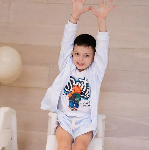 Remera Estampada Vbear Graffiti