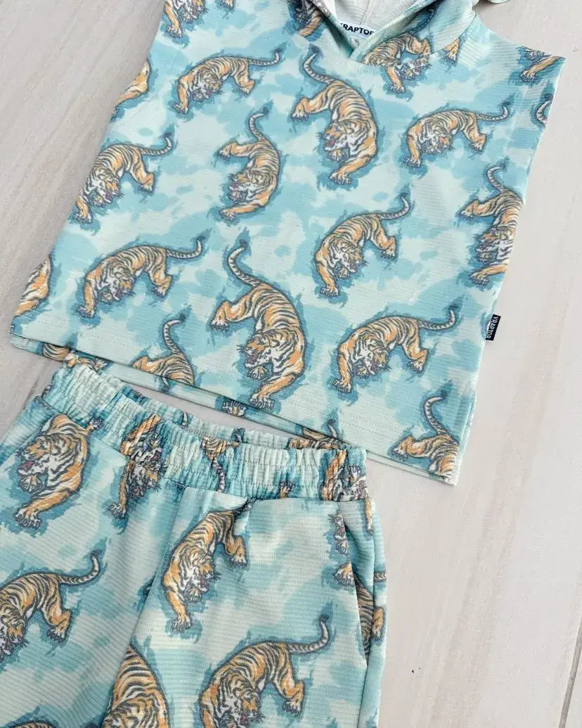 Ottoman chaleco + short Tigre