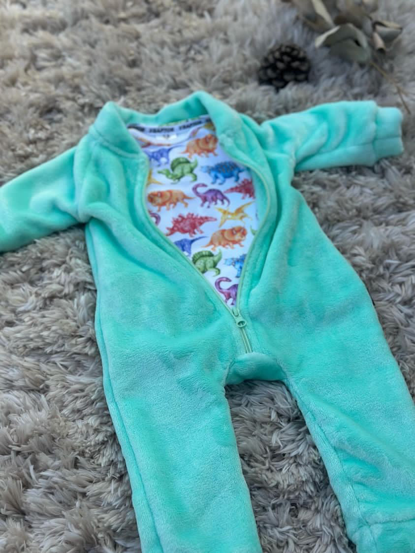 Osito polar soft verde agua