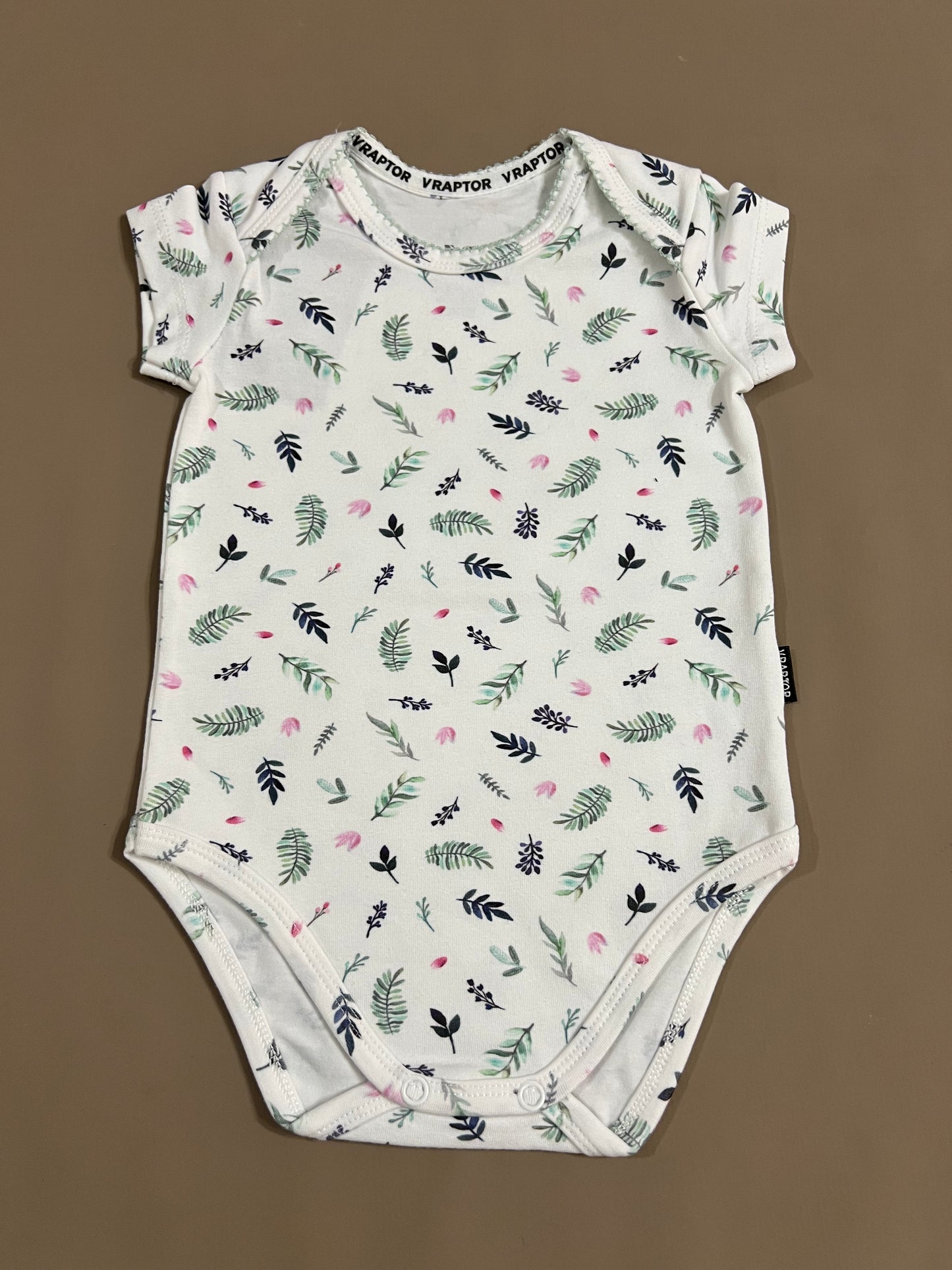 Body manga corta flores chicas