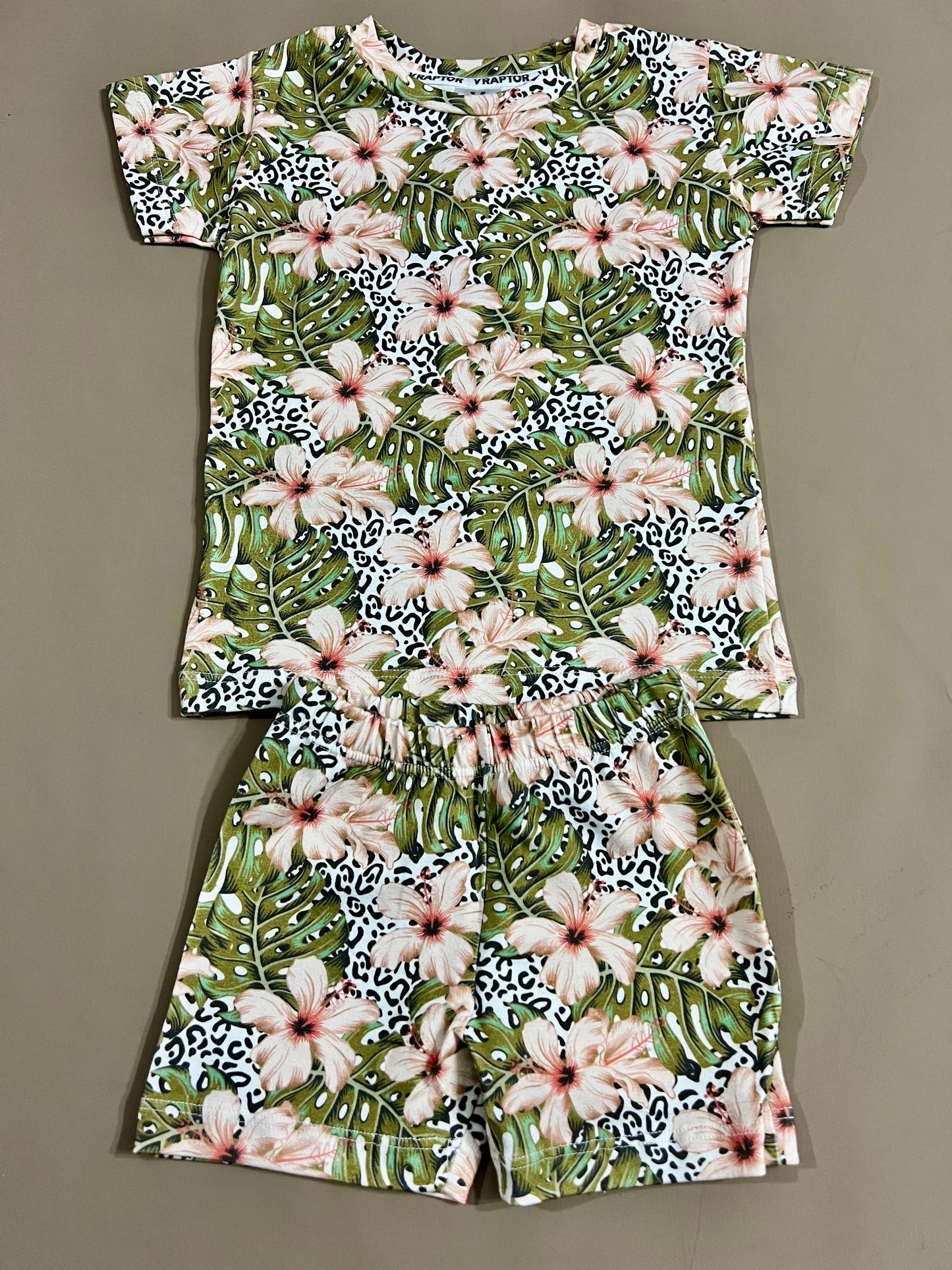 Conjunto Short Y Remera  Print