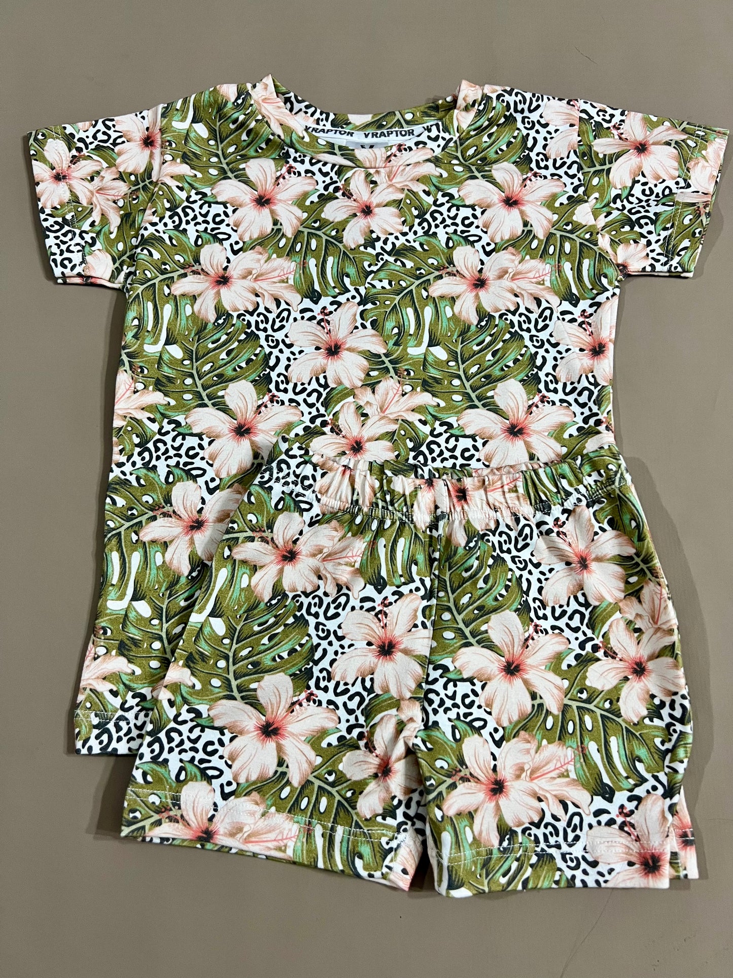 Conjunto Short Y Remera  Print