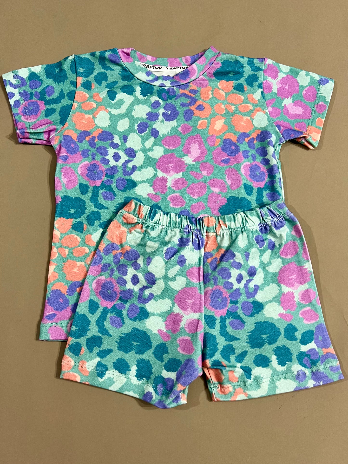 Conjunto Short Y Remera Print Colores