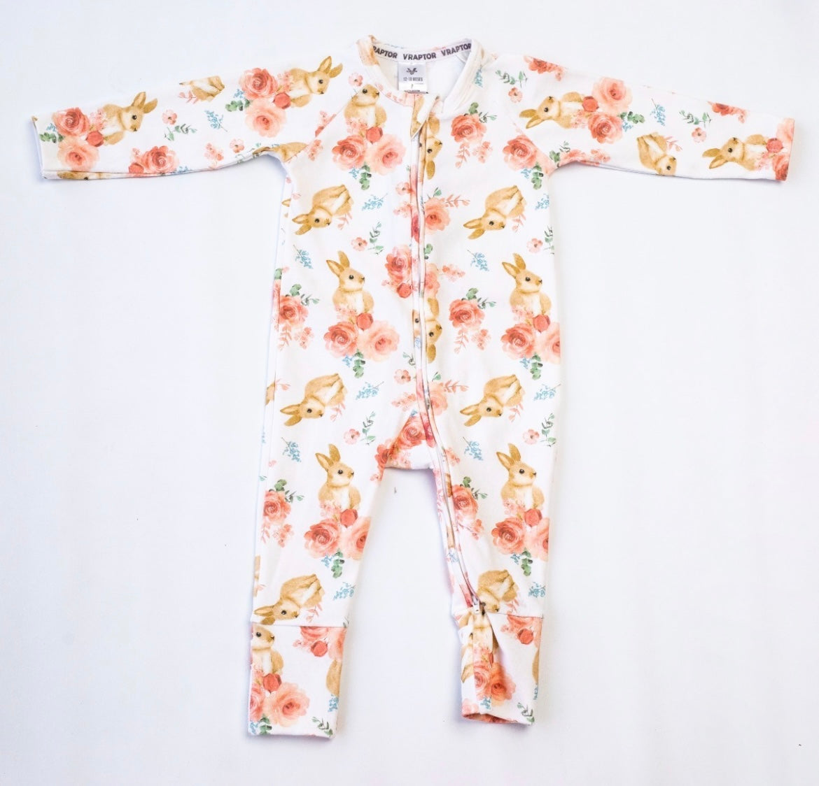 Osito pijama bunny rosa