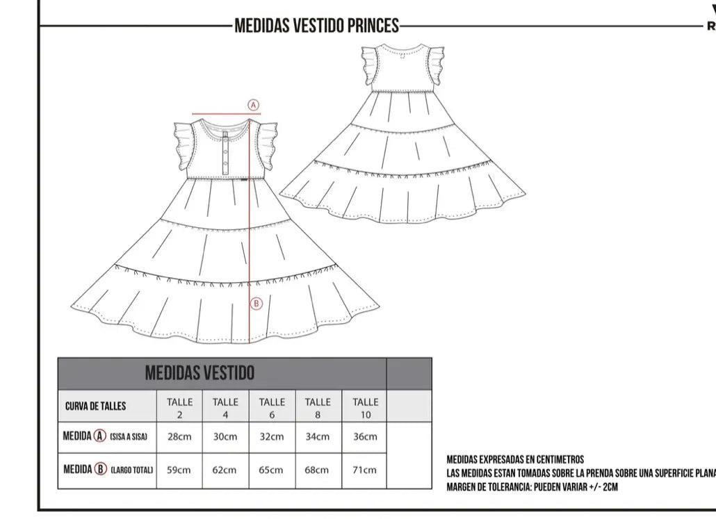 Vestidos princess arcoris