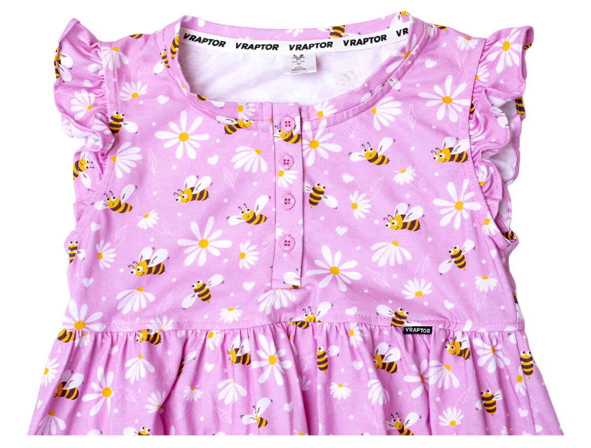 Vestidos princess abejitas