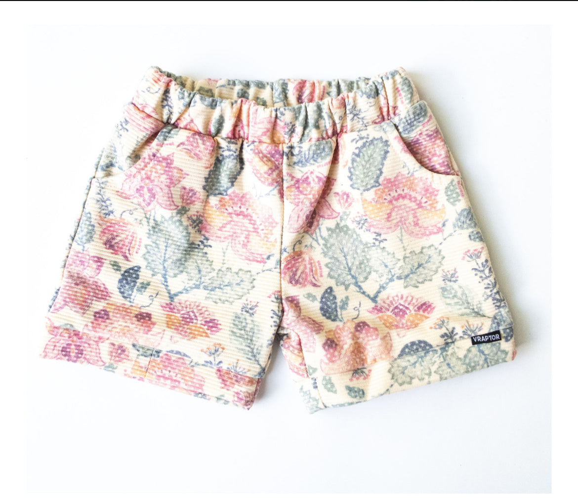 Conjunto ottoman baby pink flower