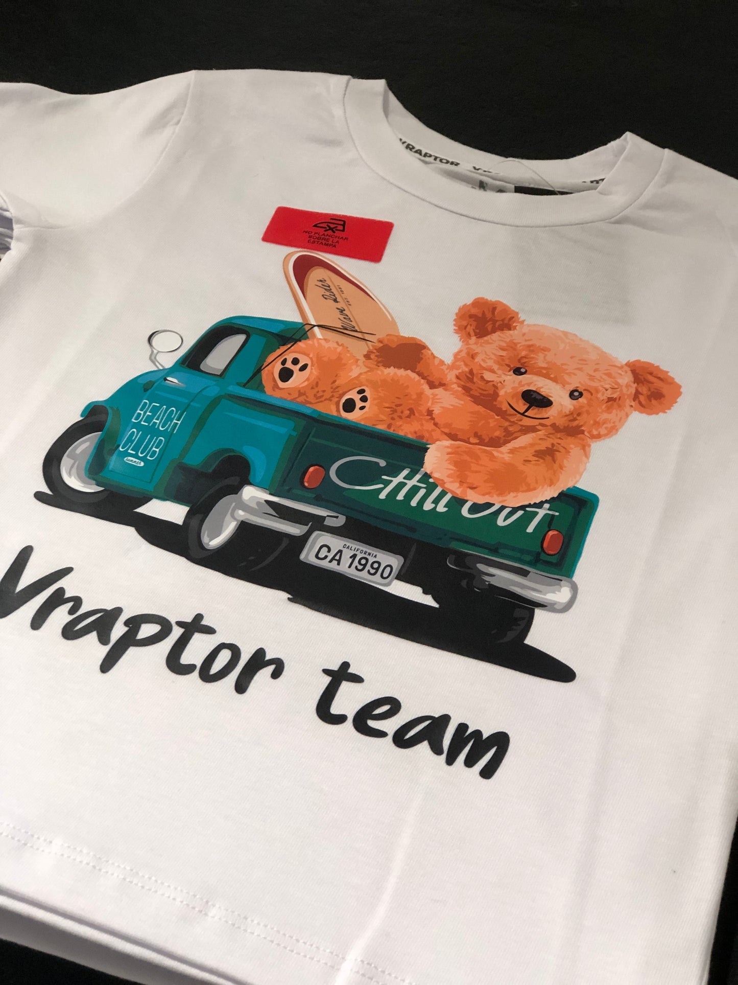 Remera Estampada Vbear Surf