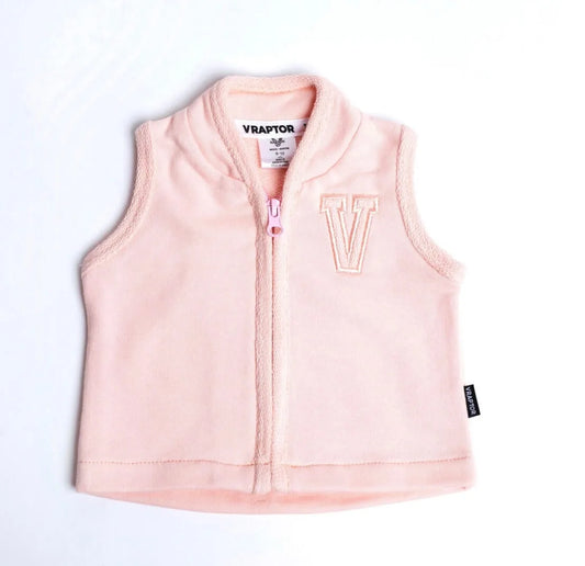 Chaleco rústico Rosado