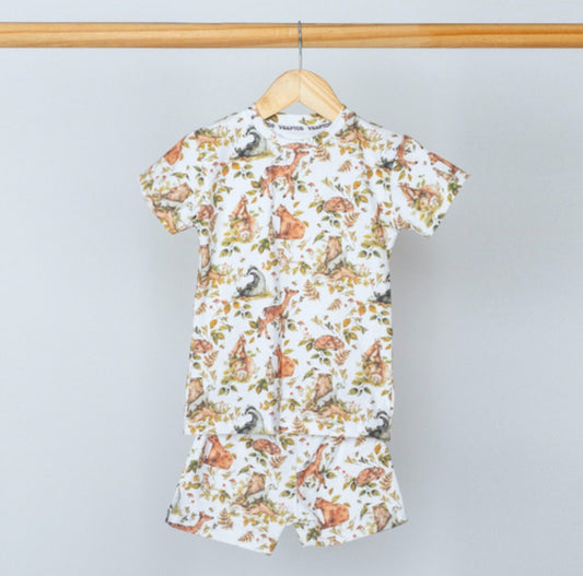 Conjunto Short Y Remera Woodland