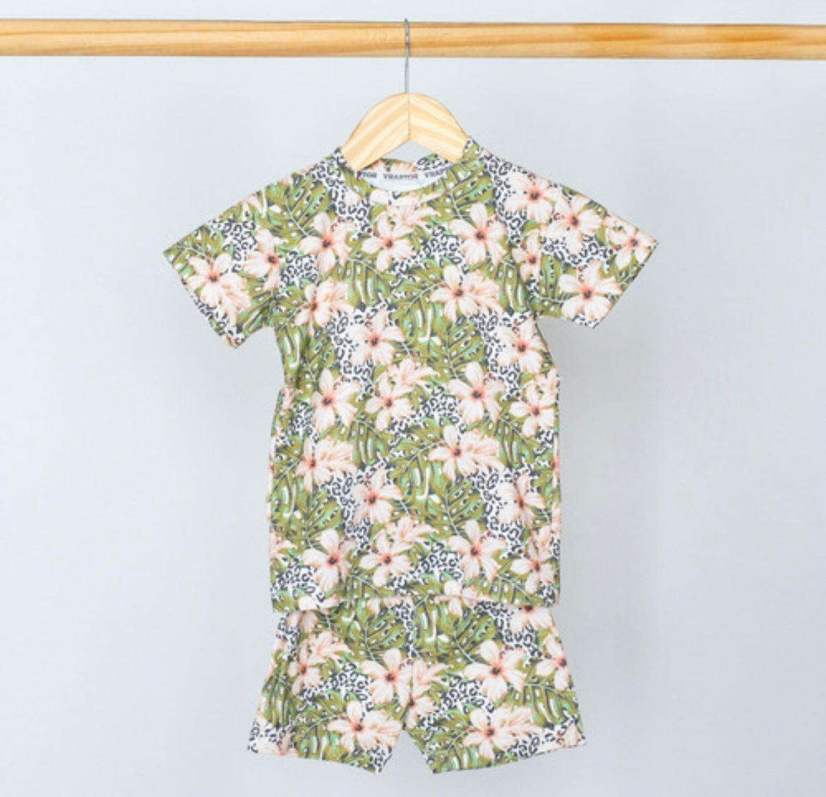 Conjunto Short Y Remera  Print