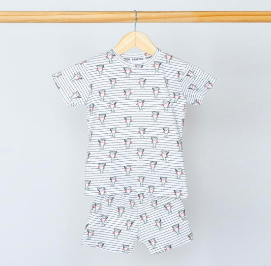 Conjunto Short Y Remera Baby Shark