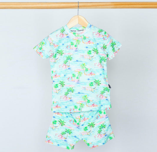 Conjunto Short Y Remera  Islas