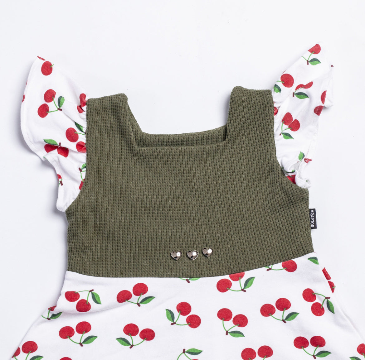 Vestido Waffle Cereza