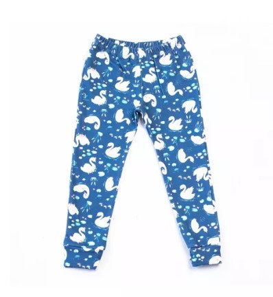 Conjunto manga larga cisnes