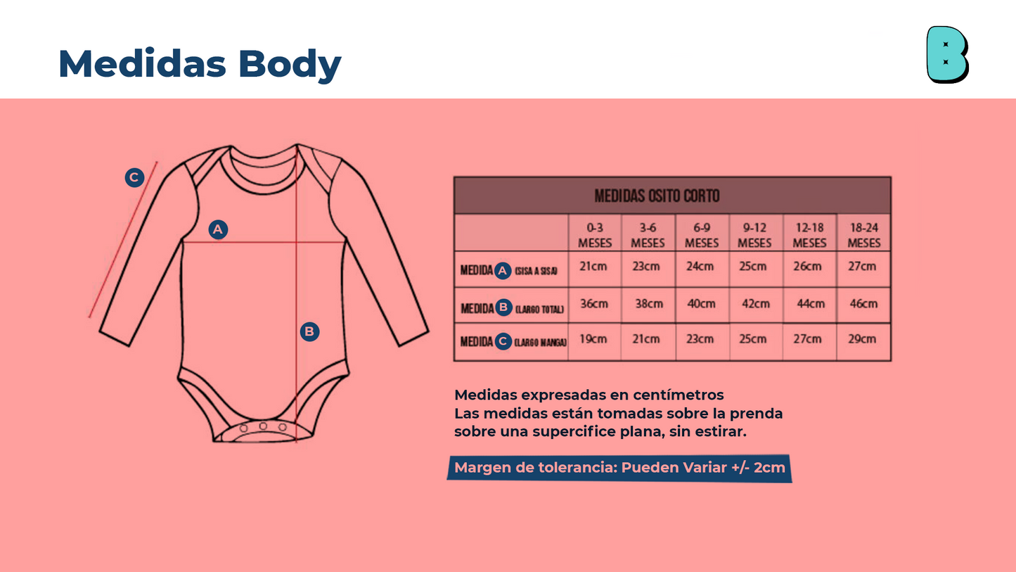 Body largo dino vintage