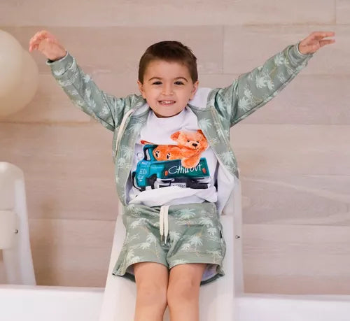 Remera Estampada Vbear Surf