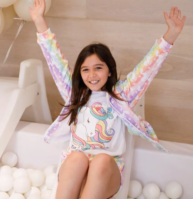 Remera Estampada Unicornio