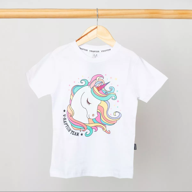 Remera Estampada Unicornio