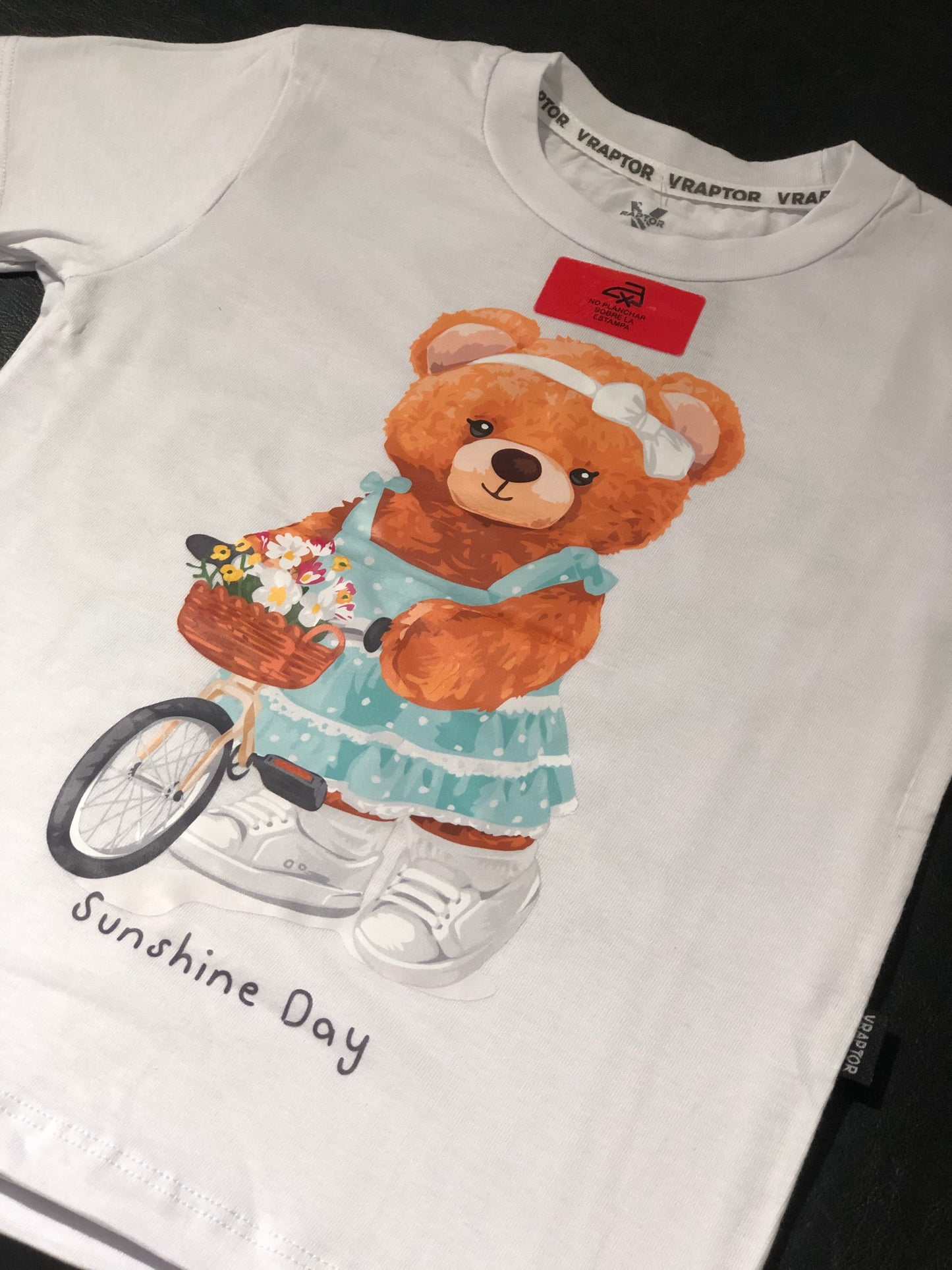 Remera Estampada Vbear Bici