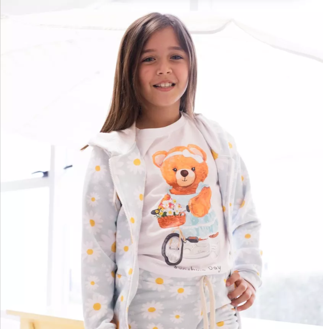 Remera Estampada Vbear Bici